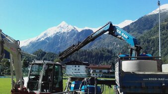 Baustelle Gemeinde Kaprun | © EderBau